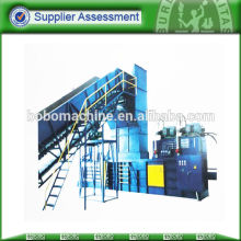 automatic horizontal baler for paper and plastic
